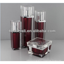 30ml 50ml Luxury Square Airless Bottle Packaging Cosmétique